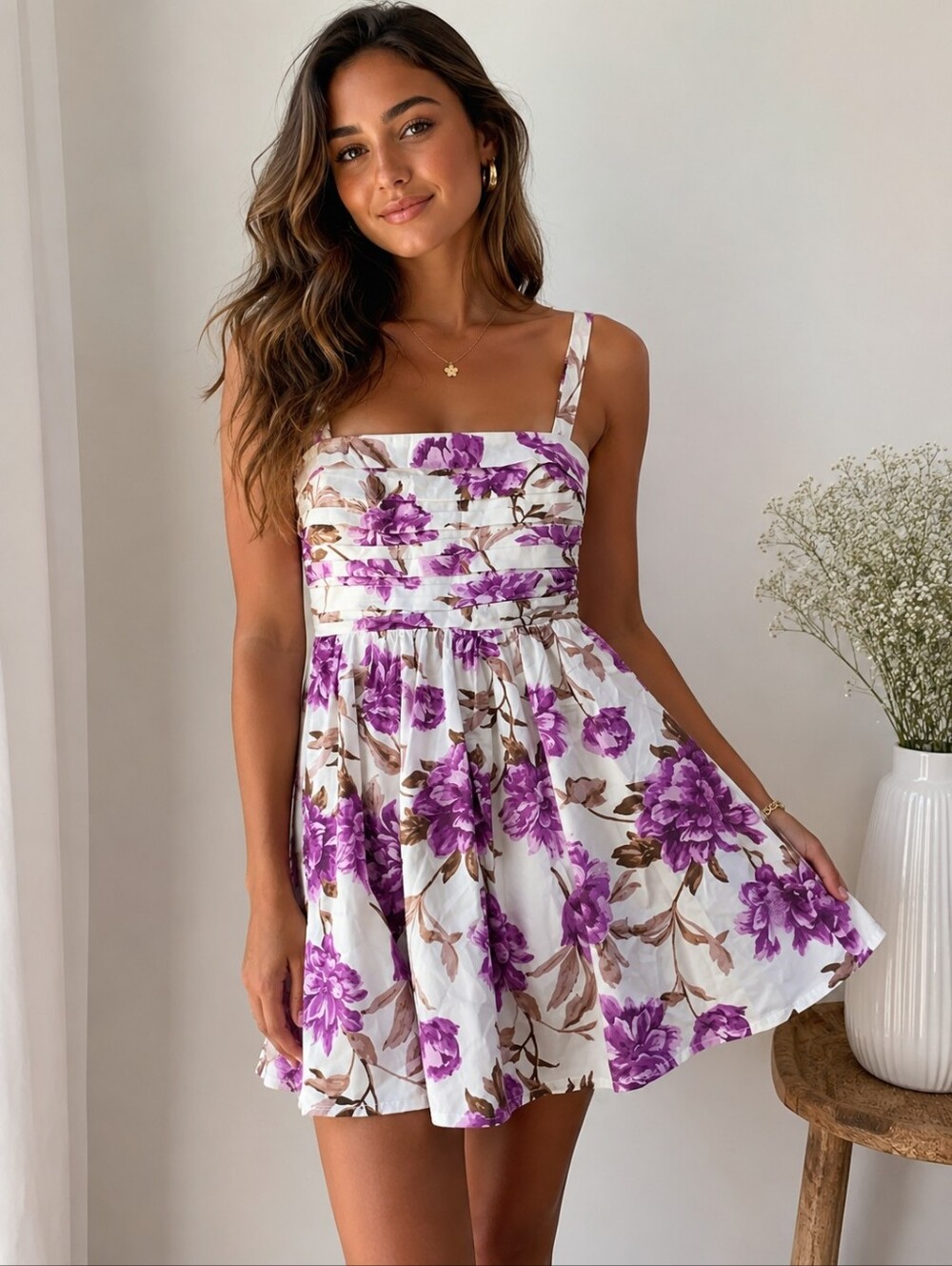 Abercrombie & Fitch Emerson Floral Mini Dress Size S